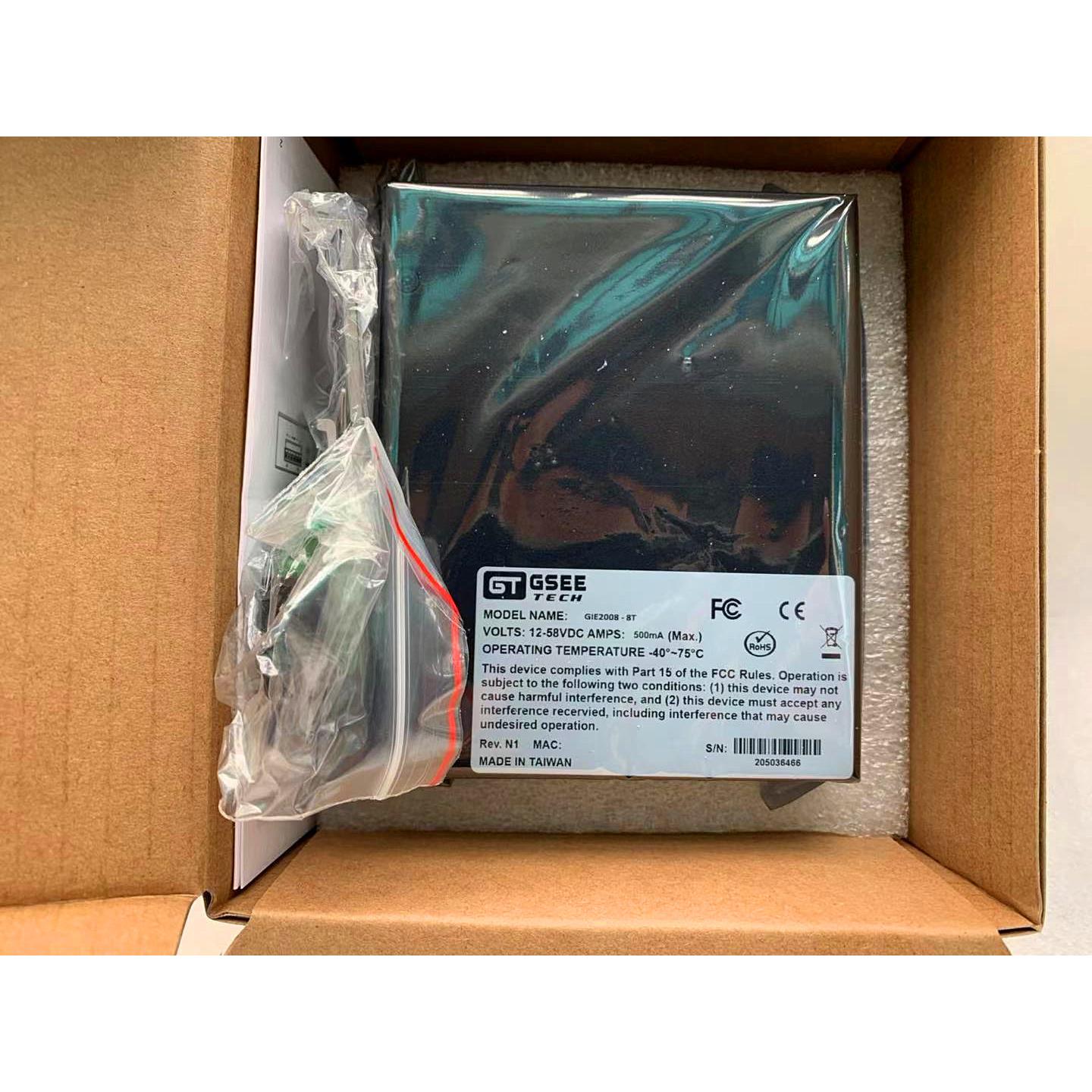 全新正品原装 正品 台湾产美国吉诺/GSEE交换机 GIE2005-5T 当日