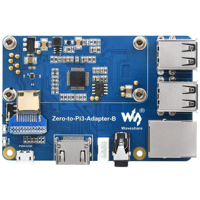 树莓派Zero 2 w转3B扩展板 Raspberry Pi 3 Model B/B+ 替代方案