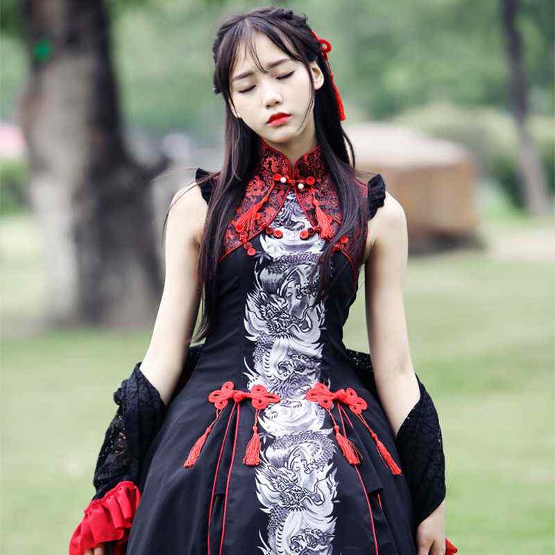 lolita连衣裙洛丽塔日常洋装公主cosplay哥特风萝莉塔服装软妹女|ruв категории Цифровые аксессуары, рынок электронных компонентов, IC интегральная схема/мотор, чип - от Buy2taobao.com для оказания профессиональной услуги покупки агента Taobao