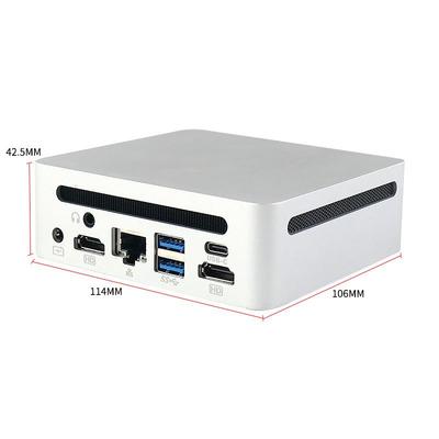 倍控迷你电脑小主机AMD锐龙R5-5600H高性能游戏LOL办公设计台式机