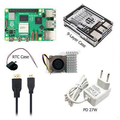 树莓派5代开发板 全新原装Raspberry Pi 5 开发板套件4GB/8G内存