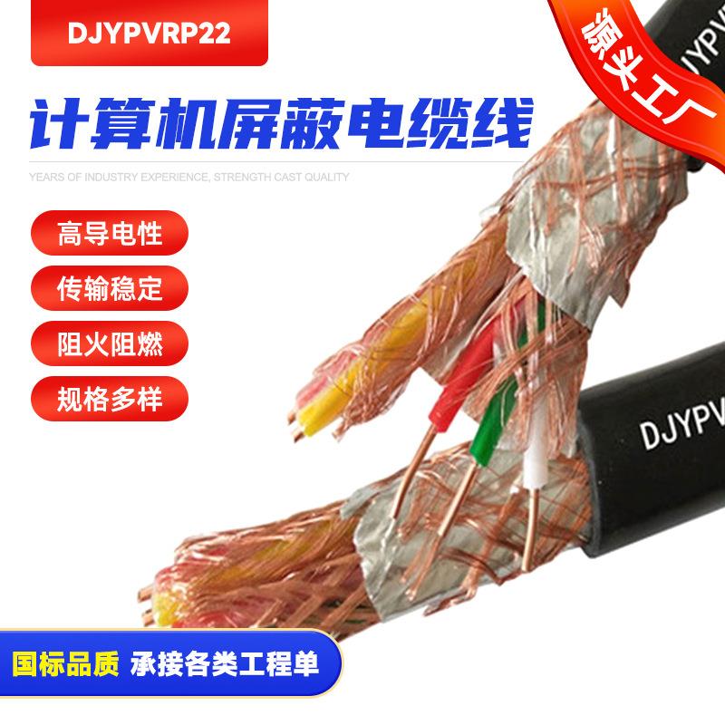 DJYP2VP2-22国标计算机屏蔽电缆线纯铜双芯电缆昆明电缆厂电线