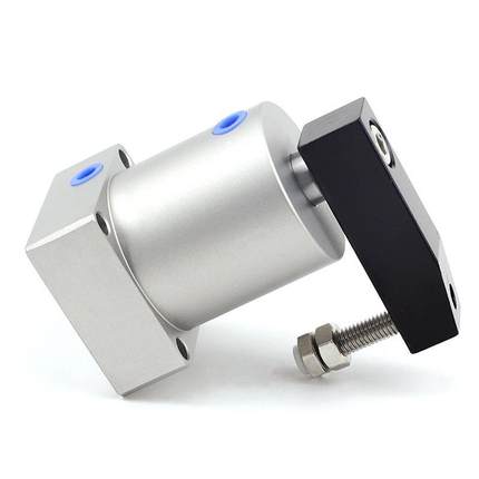 ACK25180度旋转夹紧下压转角气缸ACKD气动元件小型SRC25转角下压