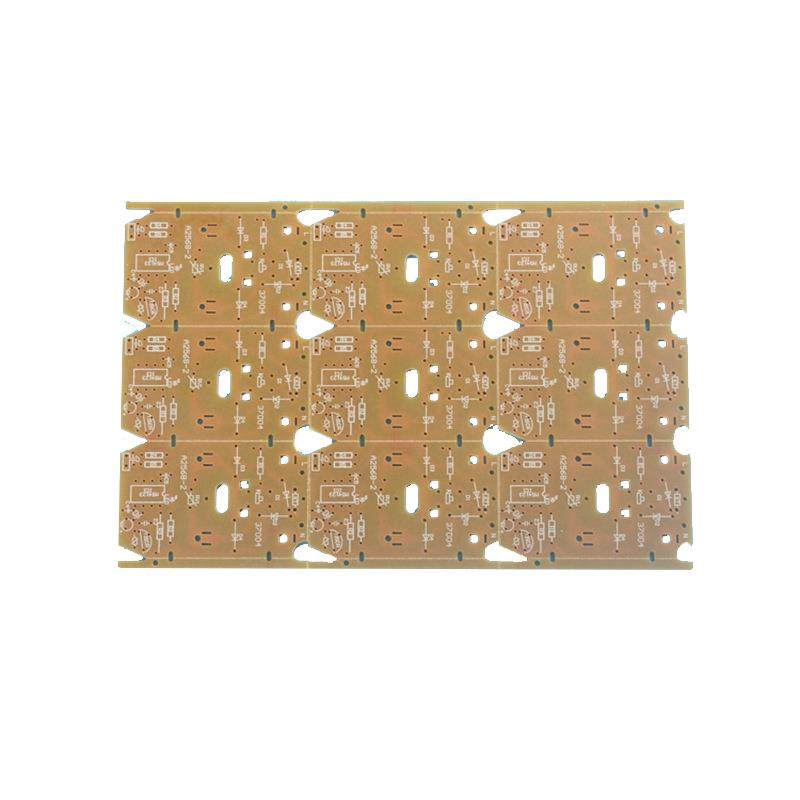 pcb单面fr4玻纤线路板22f批量cem-1半玻纤94v0阻燃纸板全检测