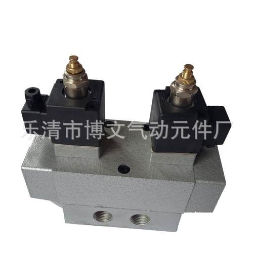 供应中位泄压式三位五通电磁阀K35D2H-15