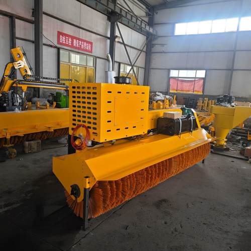 洒水车加装冬季路面扫地机 高速自带动力路面扫雪机 雪滚刷