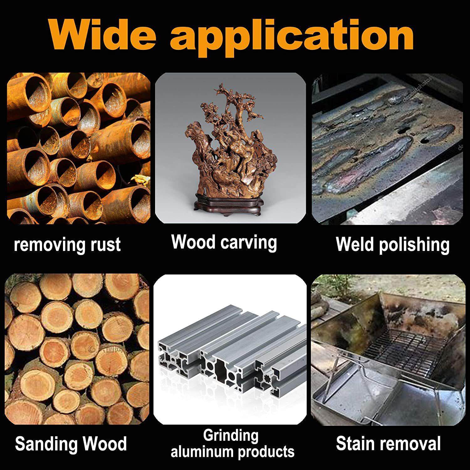 跨境电钻钢丝刷20pc抛光除锈电钻刷通用款1/4英寸六角杆碗缝隙刷