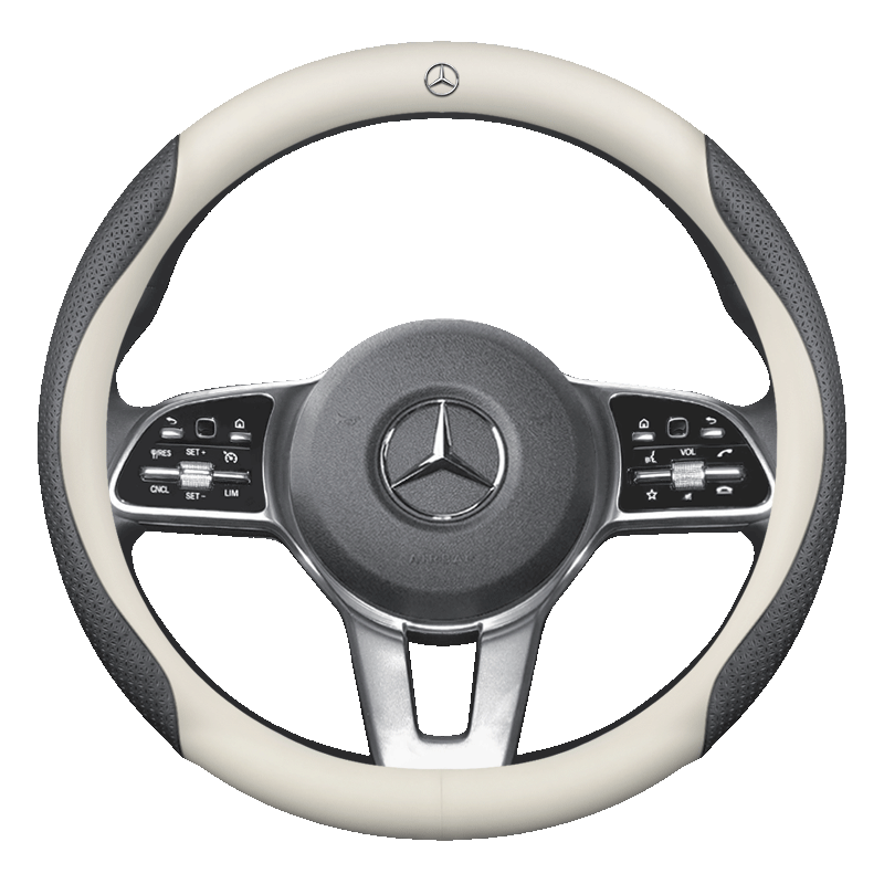 奔驰方向盘套C级C260L/E300L/GLC/A200L/GLB/180/GLA超薄真皮把套