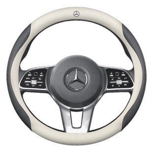 奔驰方向盘套C级C260L/E300L/GLC/A200L/GLB/180/GLA超薄真皮把套