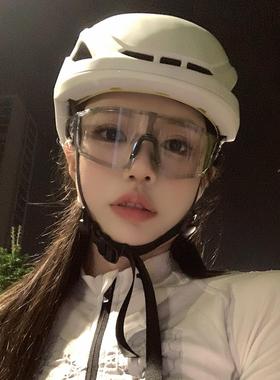 日夜两用专业骑行眼镜马拉松户外变色自行车徒步护目镜防风沙夜骑