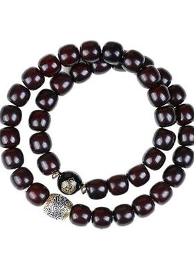 溏心老料十二生肖玉化菩提手串正品男女同款八大守护神双圈盘文玩