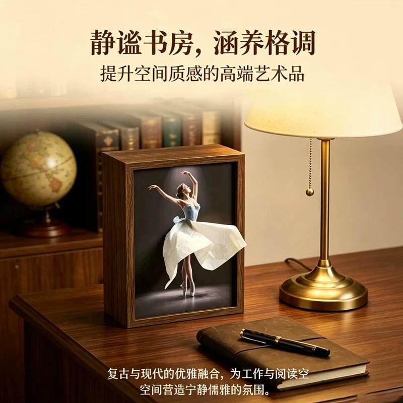 木质蕾舞抽纸木盒轻奢抽纸纸盒无品牌/餐饮酒店民宿家用芭创意实