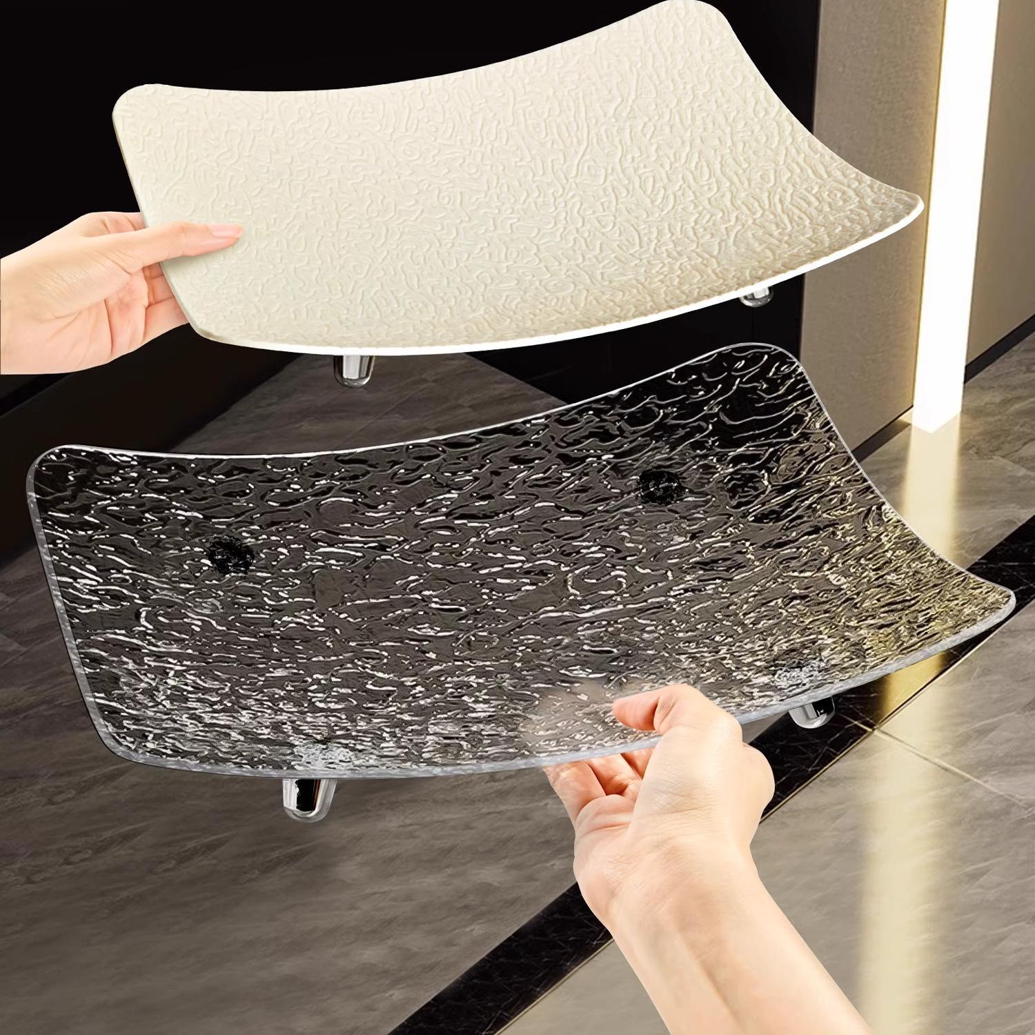 日本水果盘客厅家用新款茶几果盘轻奢高档水晶乔迁新居精致零食盘