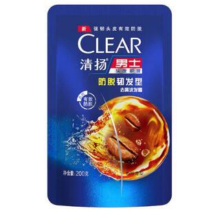 清扬CLEAR男士 咖啡韧发去屑洗发水新款 充能型 抢咖啡型充能型