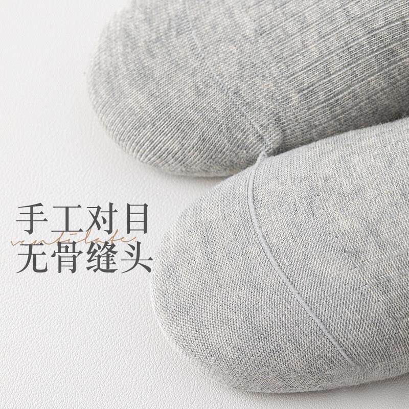 骨DNJ船袜男隐形防滑掉跟夏季短薄款诸不暨袜子无吸汗透气浅口袜