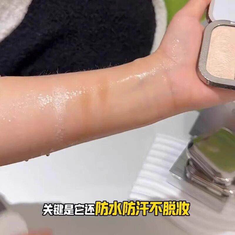 高提光光修容盘一体亮脸部雾面眼影阴鼻子立影体双色YQA哑光珠粉
