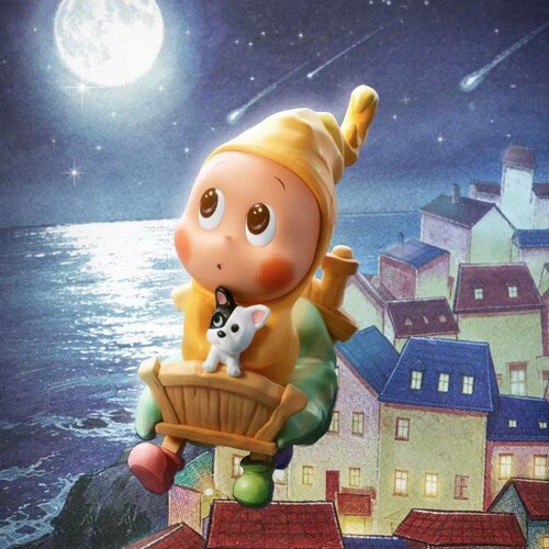 泡泡玛特Twinkle星星人吊卡限定