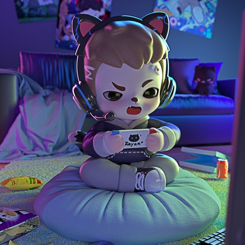 游戏人生BoyRayan1手办TNTSPACE