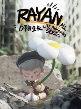 TNTSPACE万物生长Boy Rayan3代盲盒公仔潮玩痞哥哥明盒手办摆件