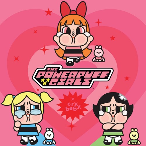 CRYBABY×飞天小女警手办