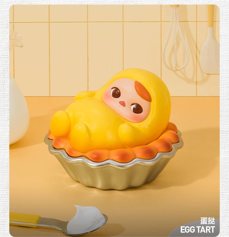 thumbnail for POPMART Bubble Mart Beach PUCKY Egg Egg Bean Blind Box Doll Ming Box Figure Trendy Play Ornament
