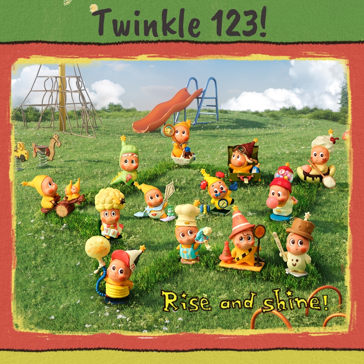 泡泡玛特Twinkle123星星人3手办
