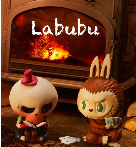 labubu顽皮日记手办POPMART