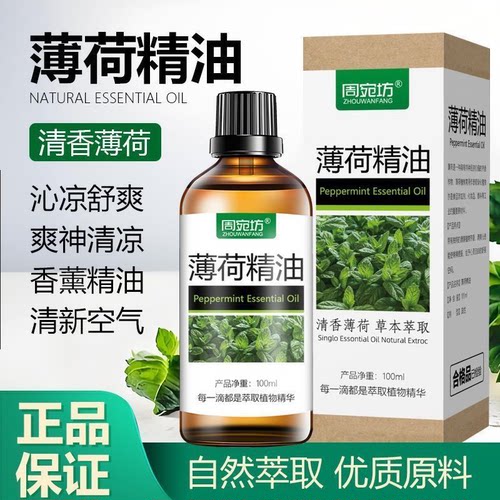 纯植物提取薄荷精油正品精油