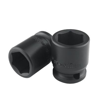 加硬3/8短套筒头中飞外六角套筒工具套管头子汽修8 10 14 22mm