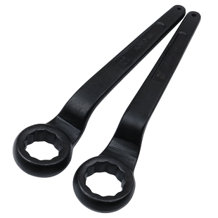 重型单头梅花扳手加长高颈27加厚30工具36弯头32 24 46 55 50 65