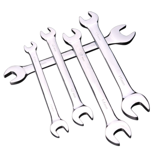 开口扳手 双头呆扳手8-10开口呆扳子镜面两用扳手汽修扳手工具