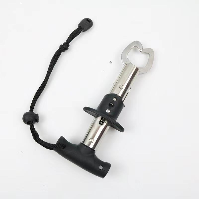 不锈钢控鱼器路亚钳抓鱼器取鱼器带秤带尺控鱼钳渔具钓鱼用品套装