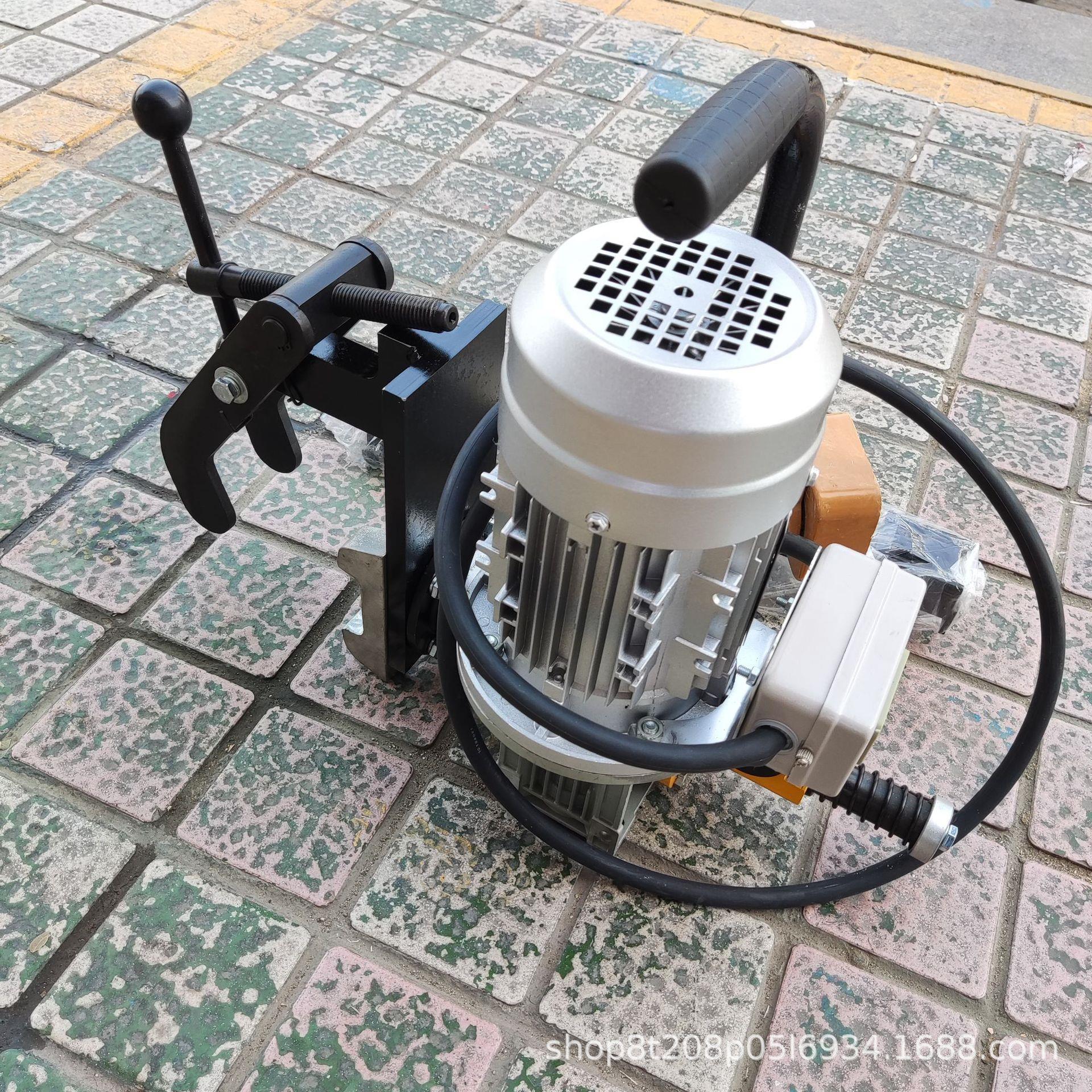 盖世380v轨道打孔机空心麻花钻头DZG-31铁路用电动钢轨钻孔机