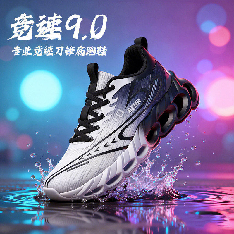 新款竞速9Pro超轻发泡软底运动鞋青少年体考跑步鞋飞燃刀锋跑鞋