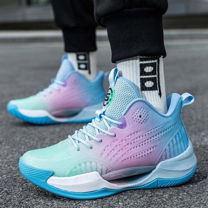 Kt8篮球鞋男子发光超轻2022青年学生实用专业摩擦和声音运动鞋