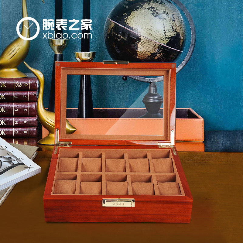 花梨木实木手表收纳盒腕表
