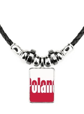 波兰国旗饰品合金礼物吊坠