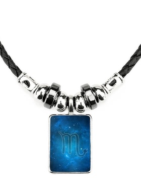 星空天蝎座饰品合金吊坠