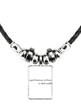 励志饰品合金吊坠