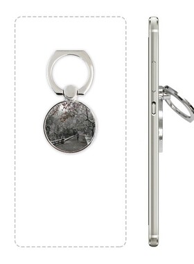 雪景路风花雪月摄影手机支架指环多功能黏贴懒人桌面支撑礼品定制