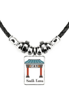 韩国旅行饰品合金礼物吊坠