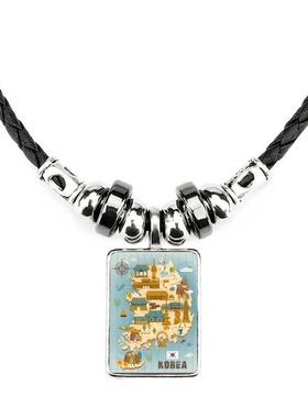 韩国旅行饰品合金吊坠