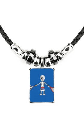 塞尔维亚网球拍木乃伊合金吊坠