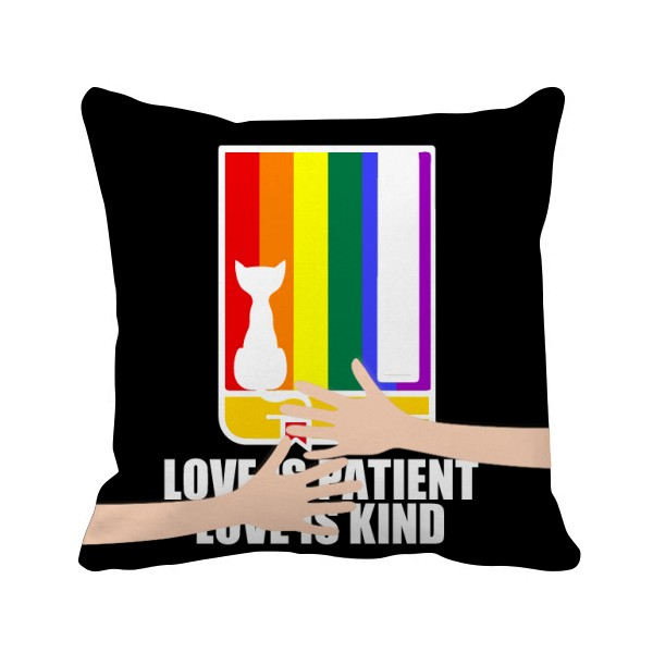 爱是宽容爱是善良拥抱方形抱枕靠枕沙发靠垫双面含芯礼物定制简约,模玩/动漫/周边/娃圈三坑/桌游,动漫毛绒/抱枕/坐垫,淘宝优惠券,粉丝福利购,淘宝优惠卷