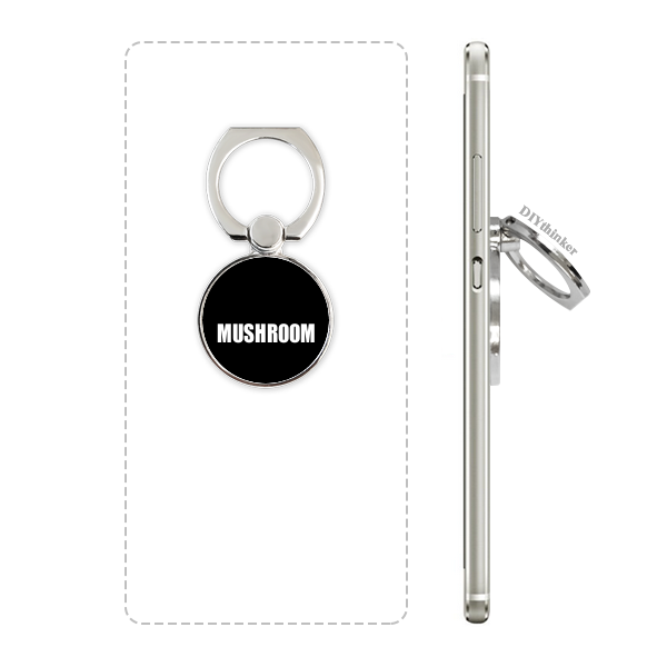 蘑菇蔬菜英文名手机支架指环多功能黏贴桌面支撑定制定做,3C数码配件,手机支架/手机座,淘宝优惠券,粉丝福利购,淘宝优惠卷