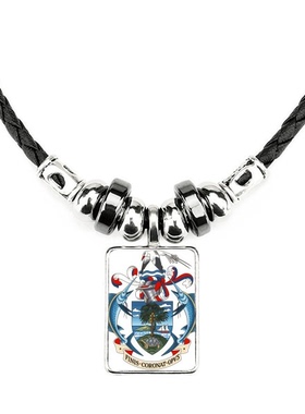 非洲国徽手工项链饰品吊坠