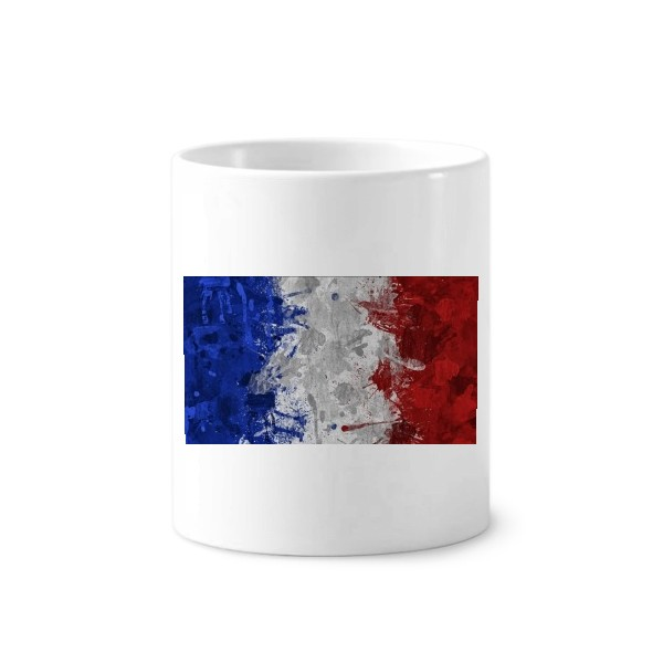 喷绘法国国旗文化元素陶瓷刷牙杯子笔筒白色马克杯礼物定制ins,节庆用品/礼品,笔筒,淘宝优惠券,粉丝福利购,淘宝优惠卷