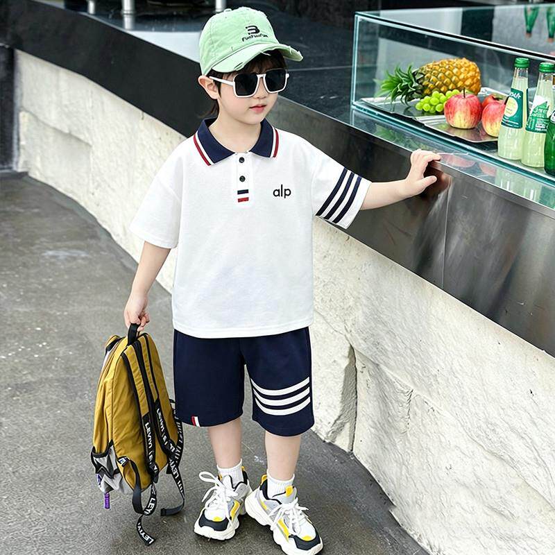 男童夏装短袖套装2026新款洋派儿童Polo衫衣服男宝夏季运动两件套