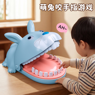 网红解压玩具咬手指搞怪小玩意鲨鱼鳄鱼整蛊恶搞玩具男孩女孩搞笑
