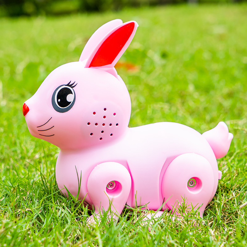 电动小白兔玩具宝宝会动的小孩智能2儿童婴儿0一1岁男孩4小女孩3